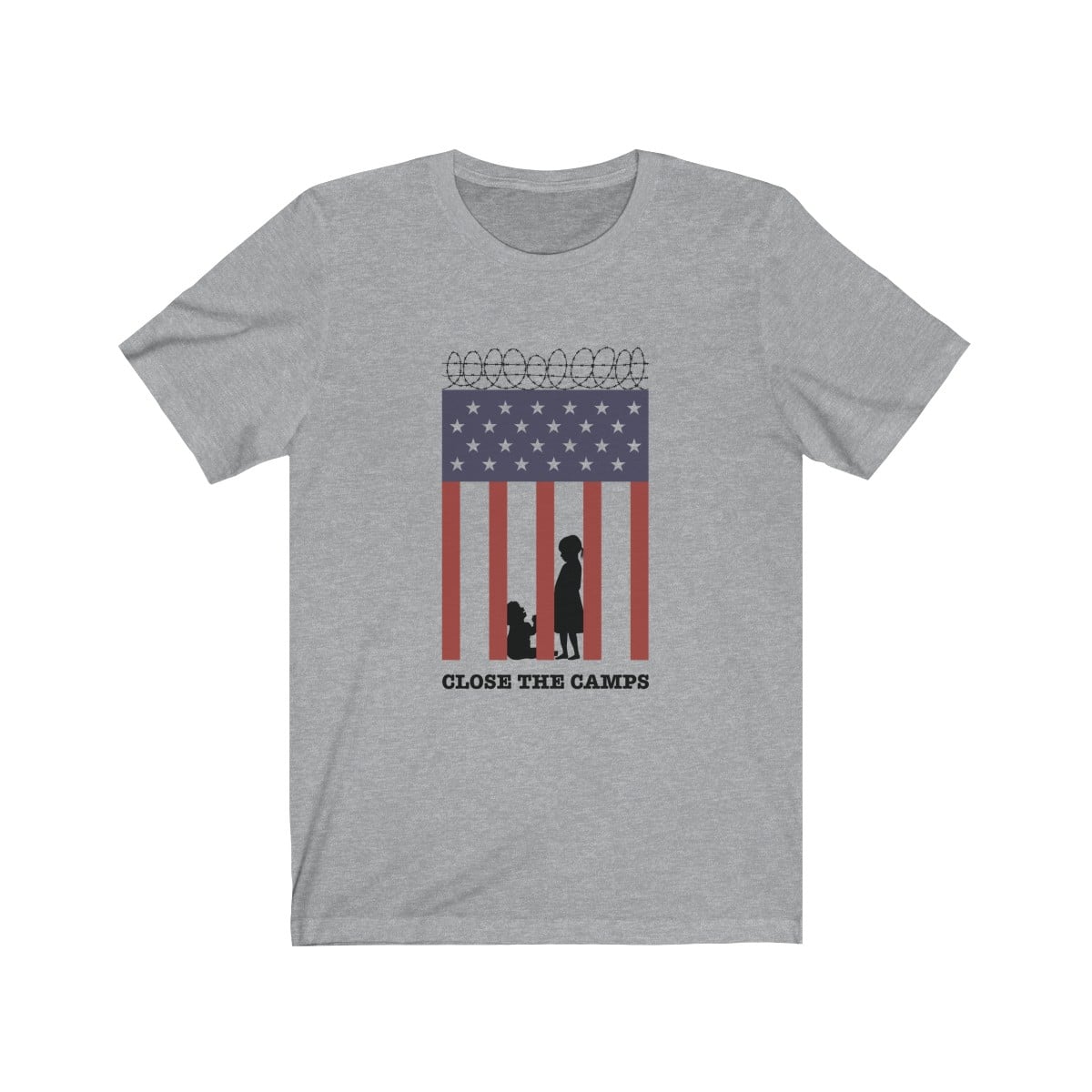 Close The Camps Unisex Tee - Image 9