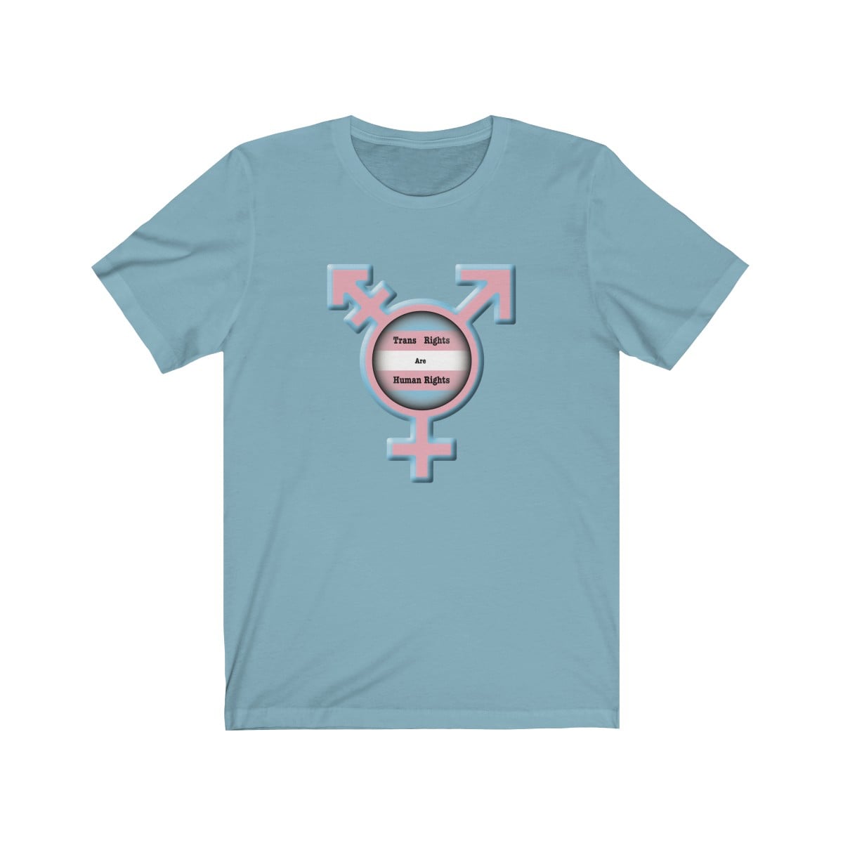 Trans Rights Are Human Rights Unisex Tee - Image 7
