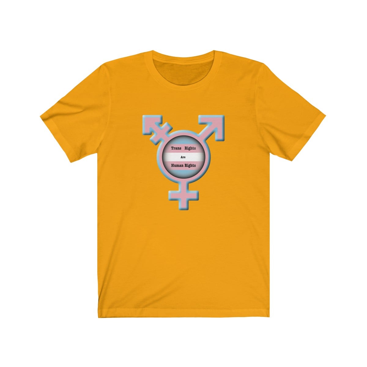 Trans Rights Are Human Rights Unisex Tee - Image 5