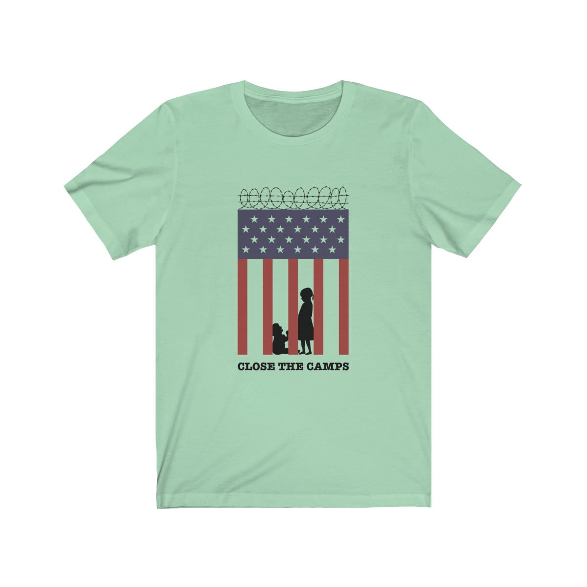 Close The Camps Unisex Tee - Image 8