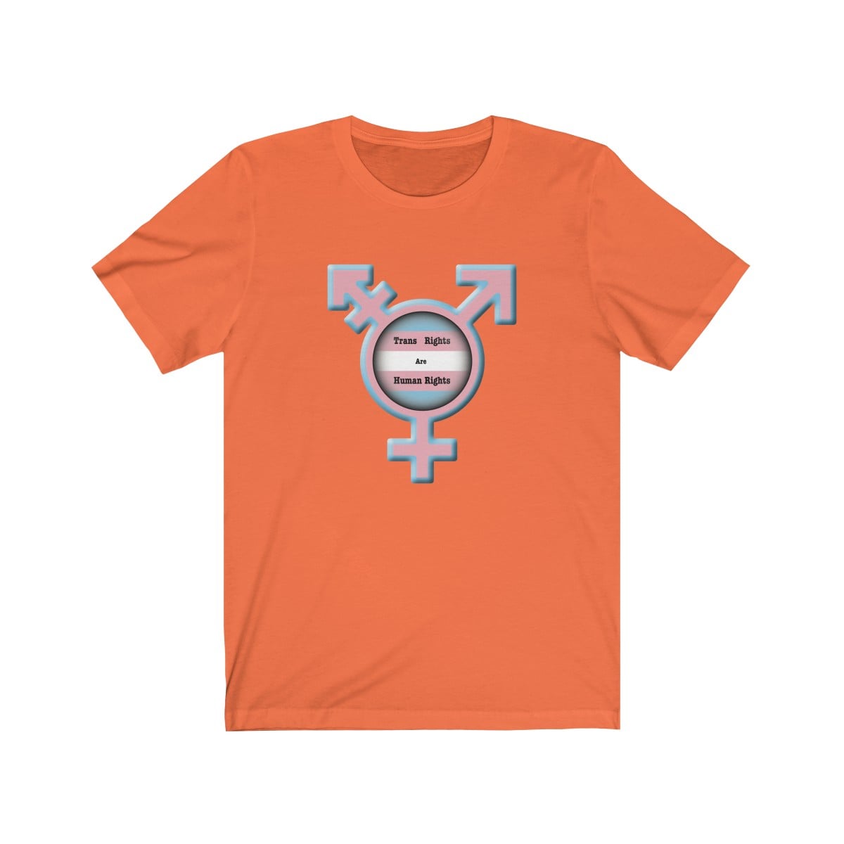 Trans Rights Are Human Rights Unisex Tee - Image 3