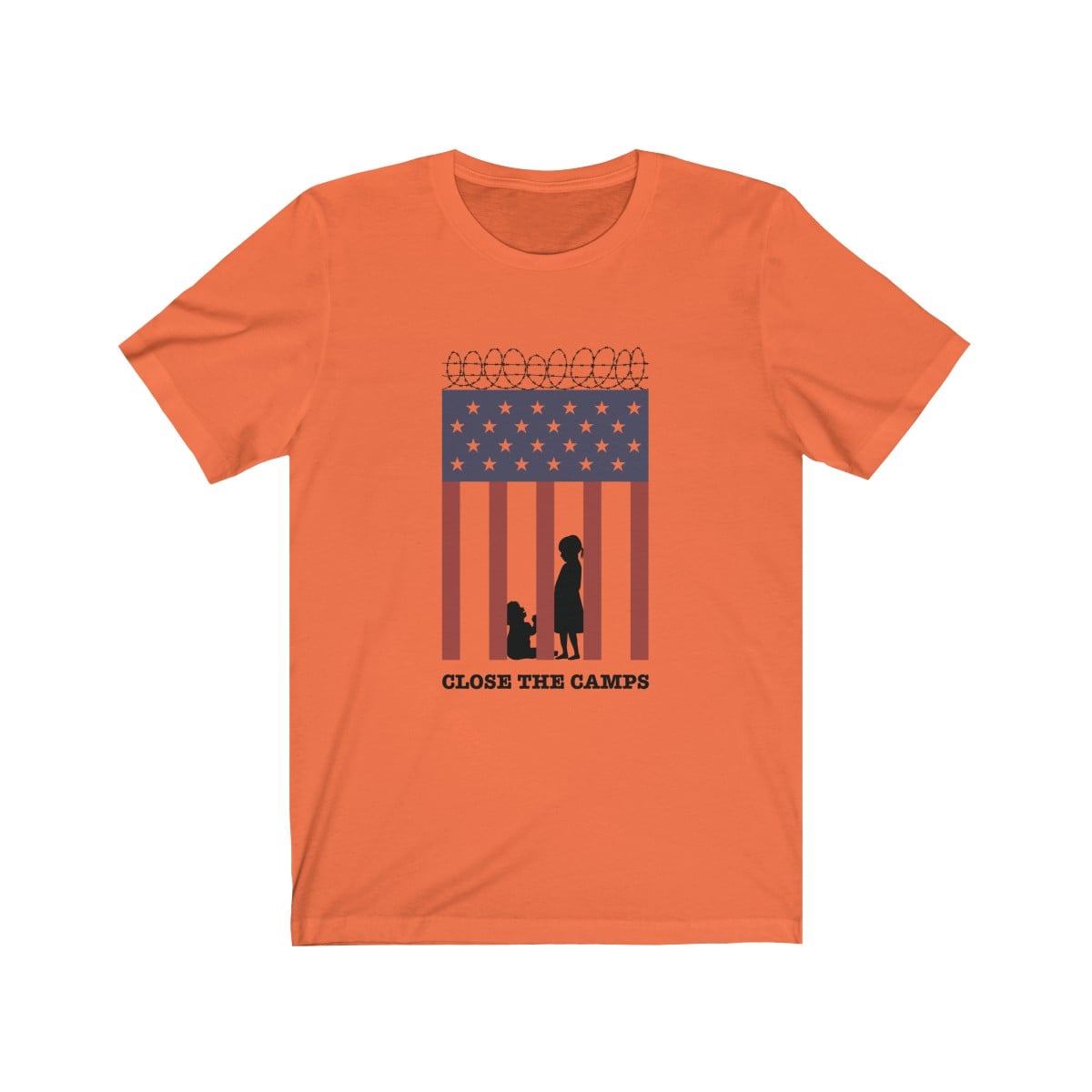 Close The Camps Unisex Tee - Image 4