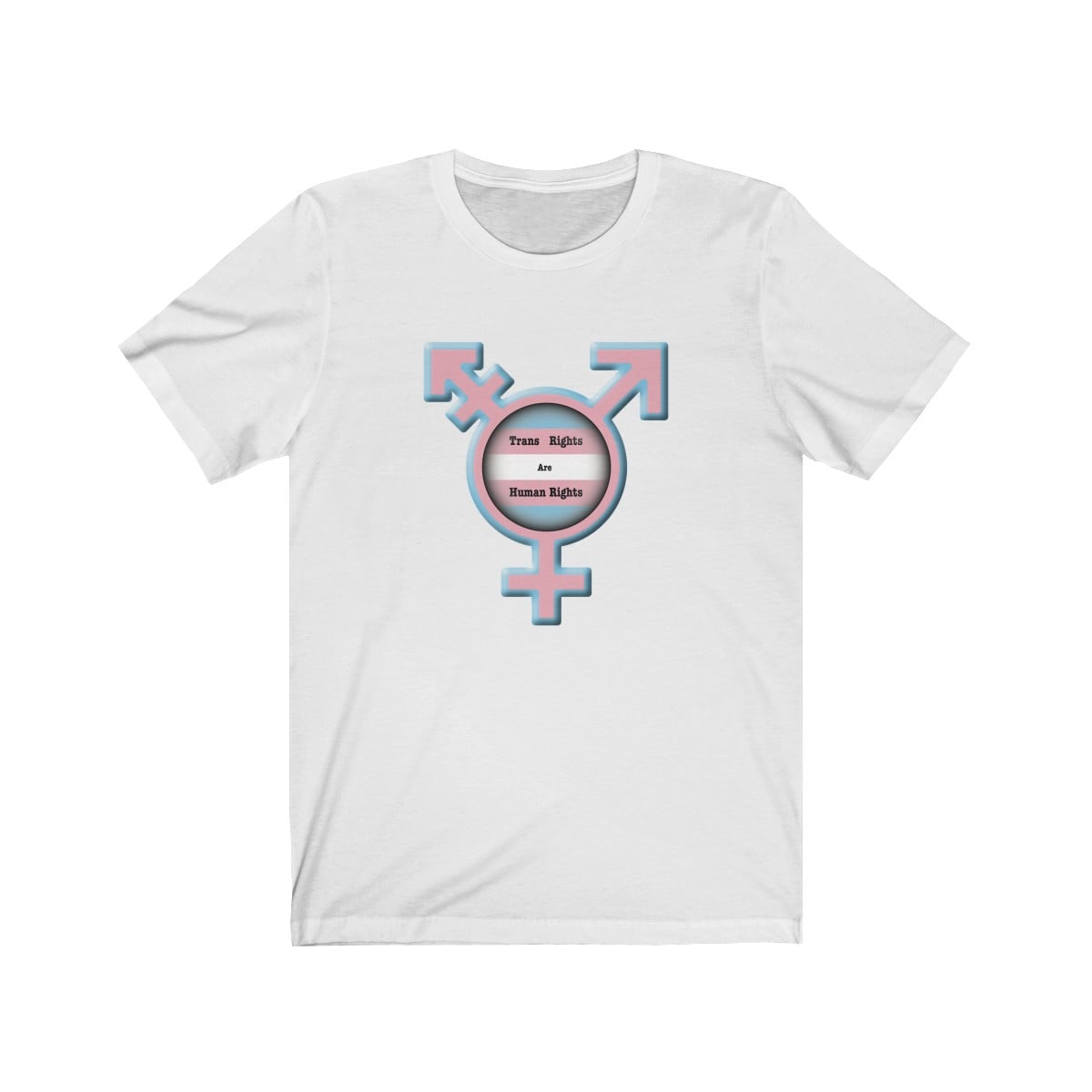 Trans Rights Are Human Rights Unisex Tee - Image 10