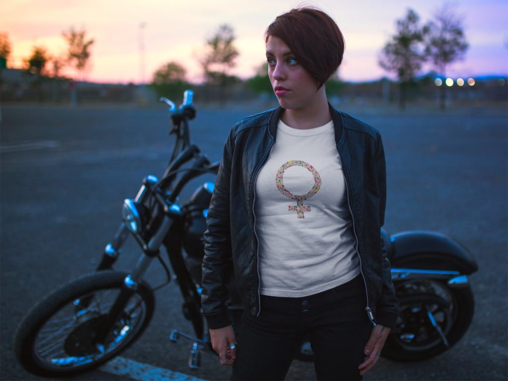 Chili Female Bella+Canvas 6004 White