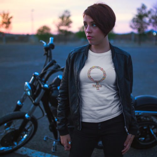 Chili Female Symbol - Women's Slim Fit Tee