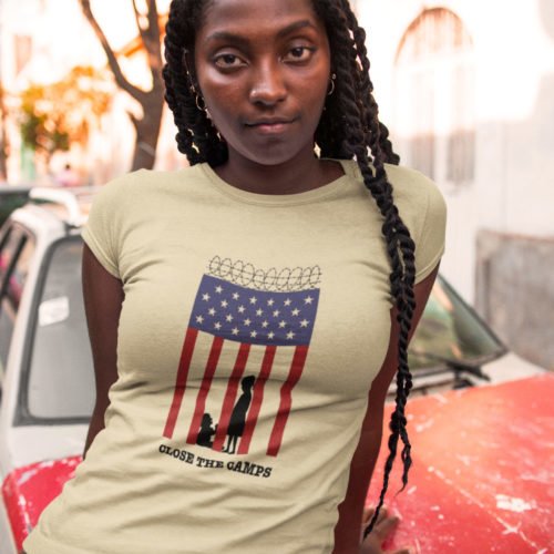 Close The Camps - Women's Slim Fit Tee