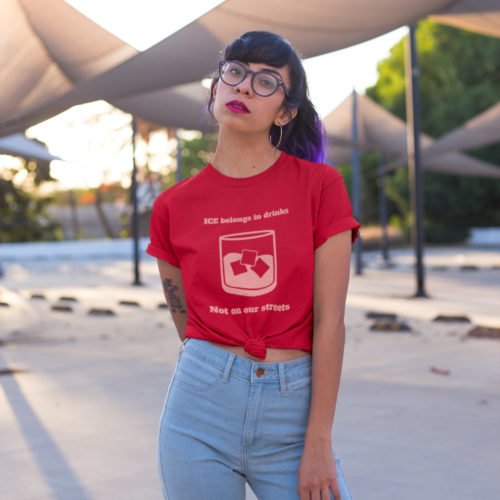 ICE Belongs In Drinks Unisex Tee