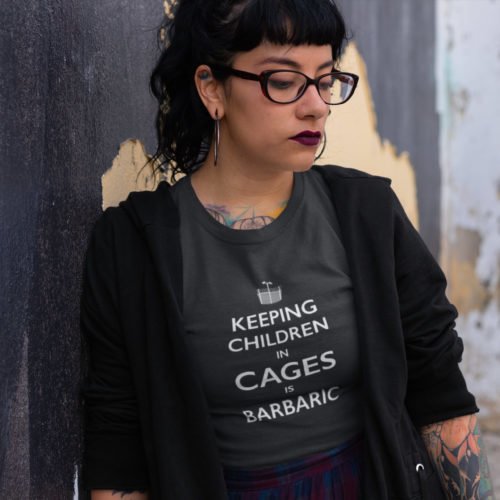 Keeping Children In Cages Is Barbaric Unisex Tee