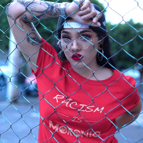 Racism Is Moronic Unisex Tee