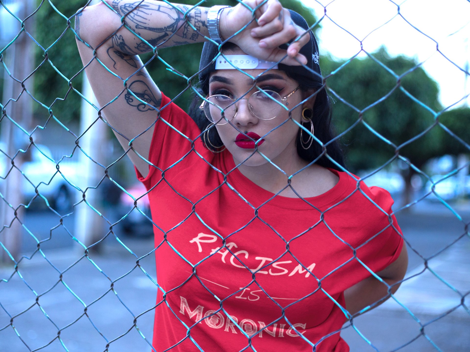 Racism Is Moronic Unisex Tee