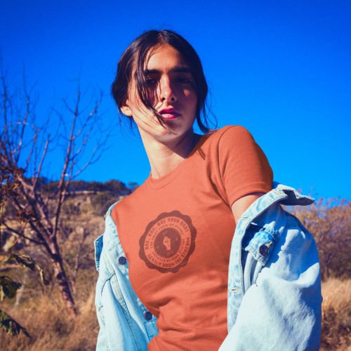 Roe Your Boat Badge Unisex Tee