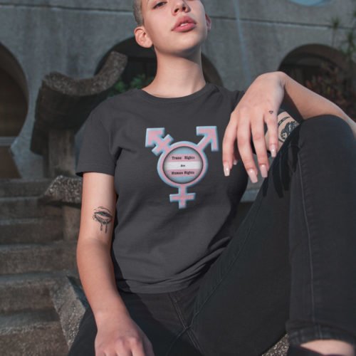 Trans Rights Are Human Rights Unisex Tee
